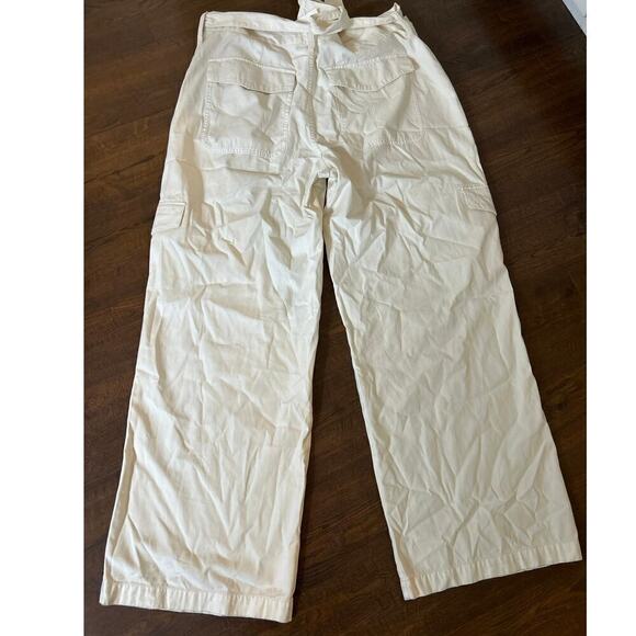 Madewell Griff Superwide-Leg Cargo Pants in Garment Dye Size 33 - Picture 3 of 5